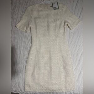 H&M Textured Cream Mini Dress - NWT